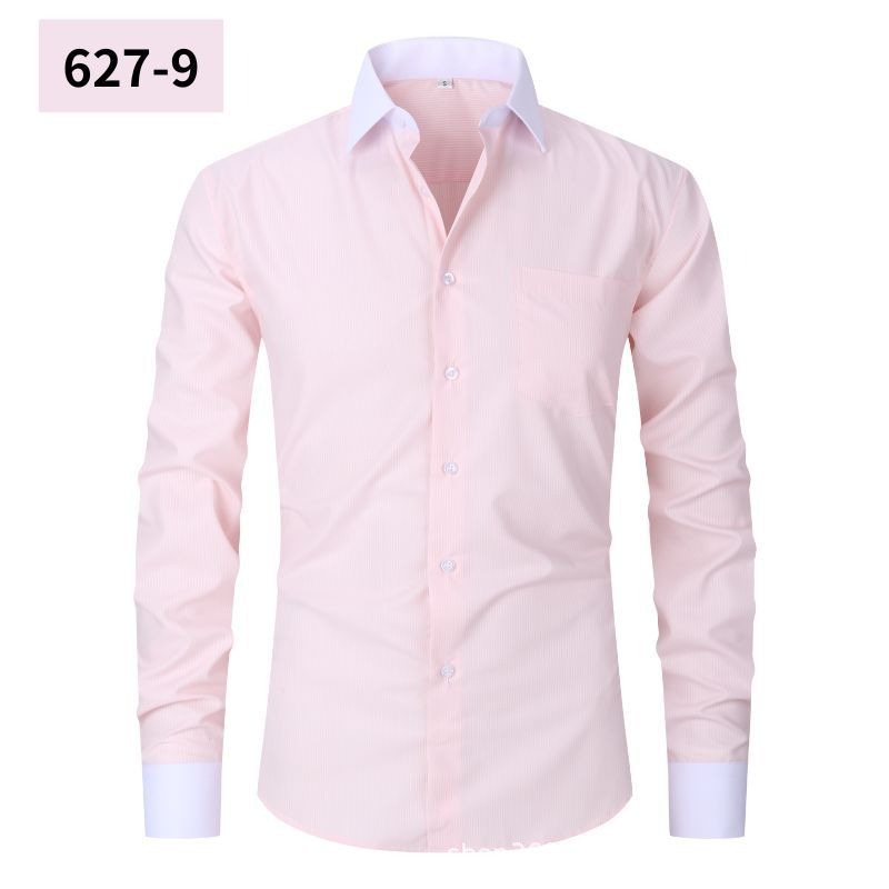 Mens Striped Shirt Summer Fashionable Plus Size