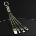3 In 1  Multi Charger Cable For Phone Super Fast Charging Data Cable Mobile Phone Charging Cord Kable