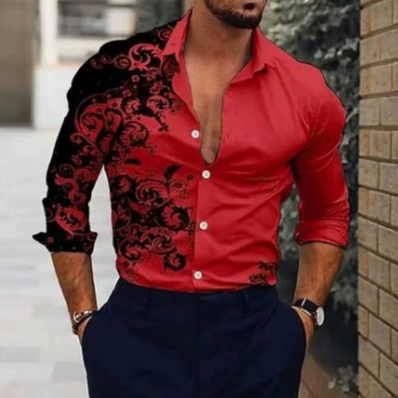 Mens Shirt With A Simple Relaxed Design