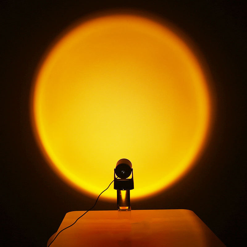 Creative Atmosphere Charging Sunset Projection Lamp