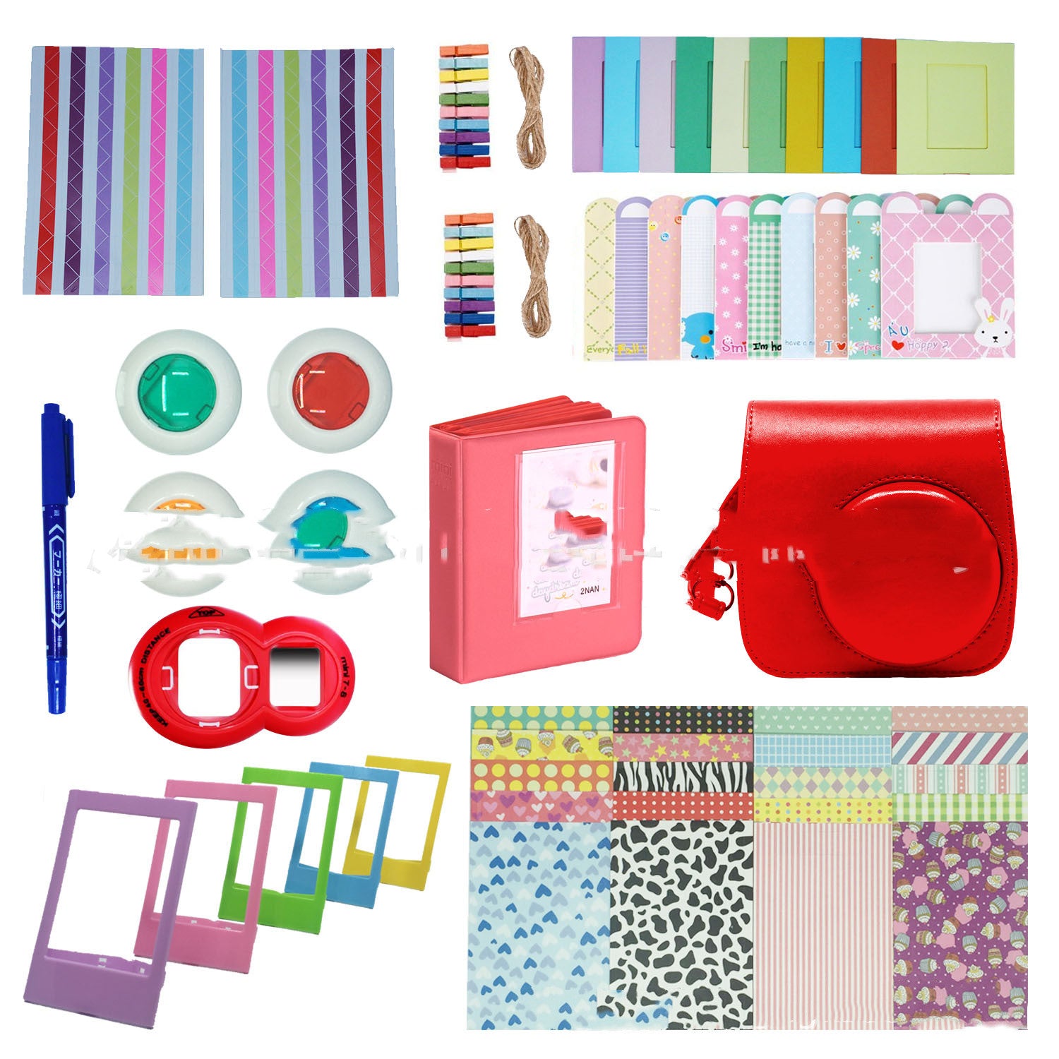 Camera Accessories Suitable For Mini Camera Bag Photo Album Photo Frame Selfie Mirror Filter