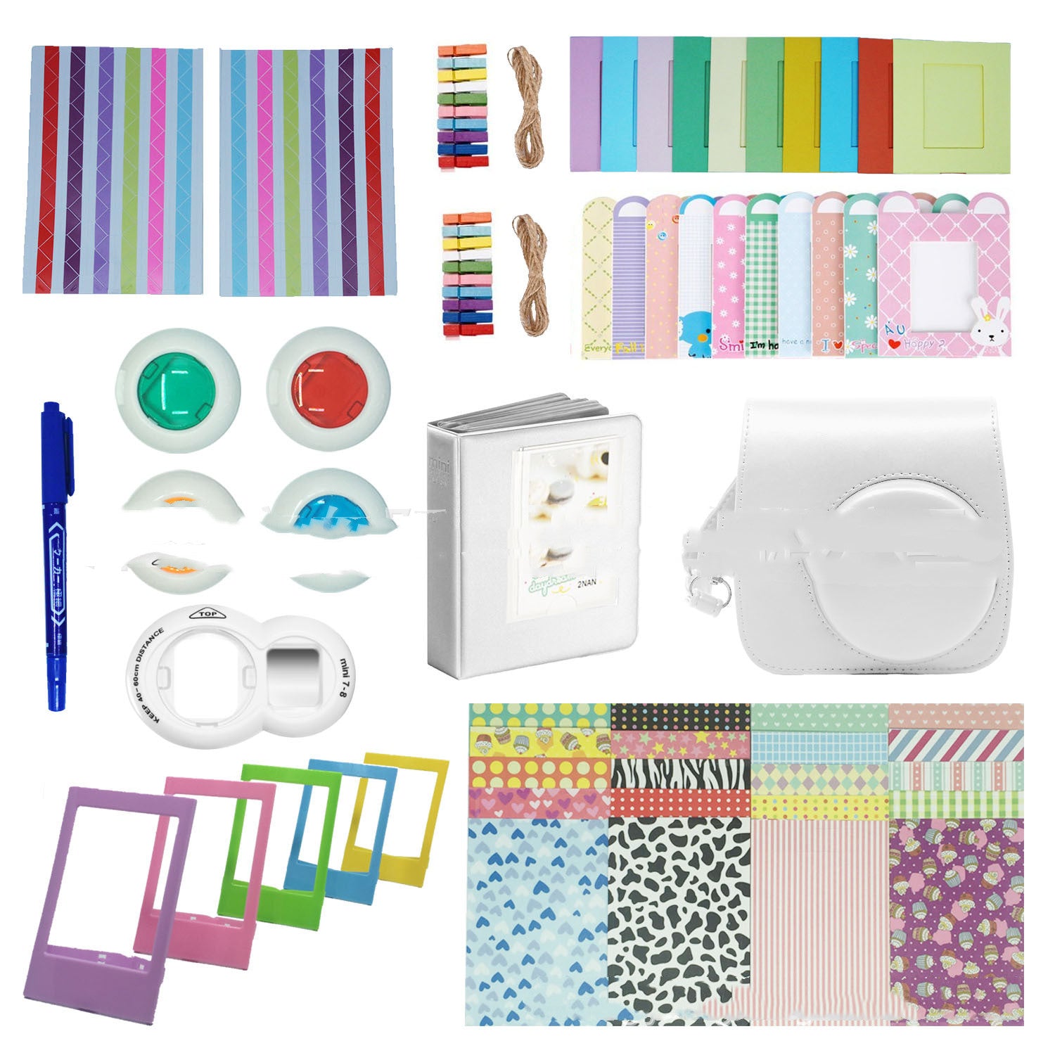 Camera Accessories Suitable For Mini Camera Bag Photo Album Photo Frame Selfie Mirror Filter