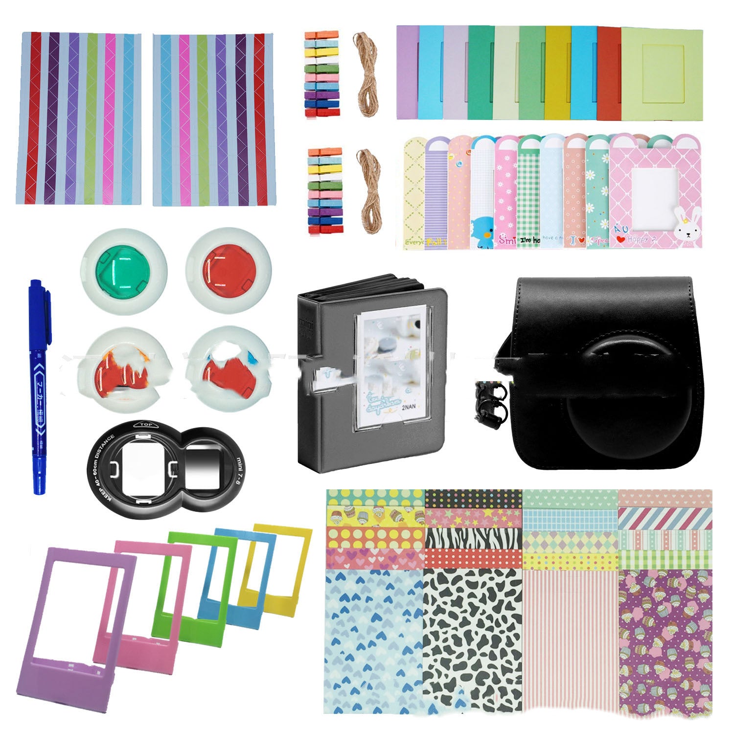 Camera Accessories Suitable For Mini Camera Bag Photo Album Photo Frame Selfie Mirror Filter