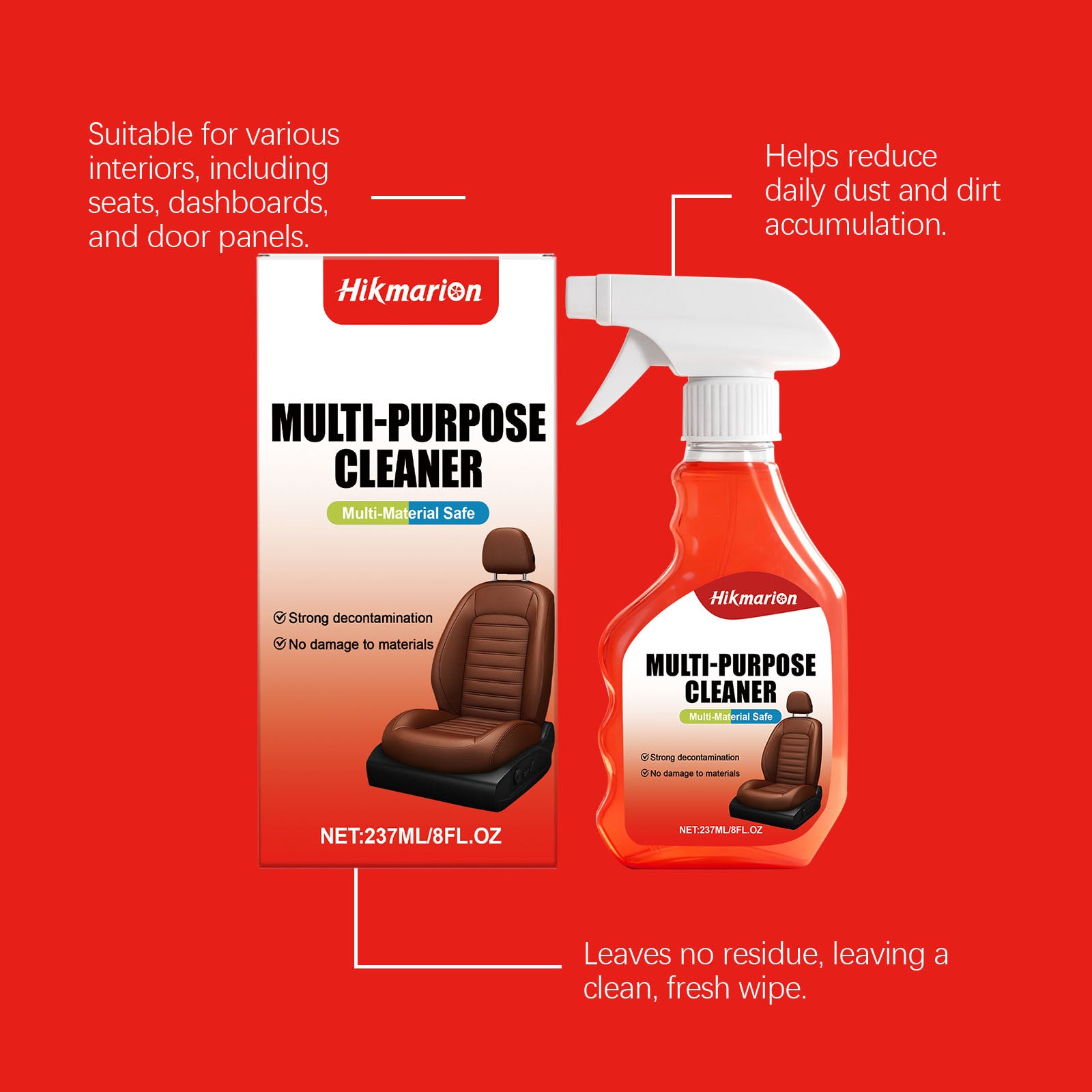 Car Interior Cleaning Spray