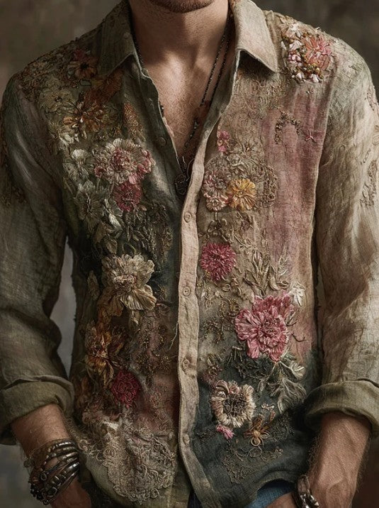 Mens Shirt With A Simple Relaxed Design