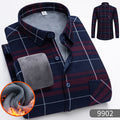 Warm Fleece-Lined Thickened Shirts For Middle-Aged And Senior Men
