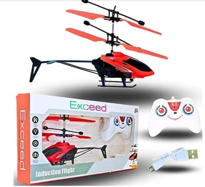 2 in1 Remote Helicopter Assorted Color (Pack of 1)