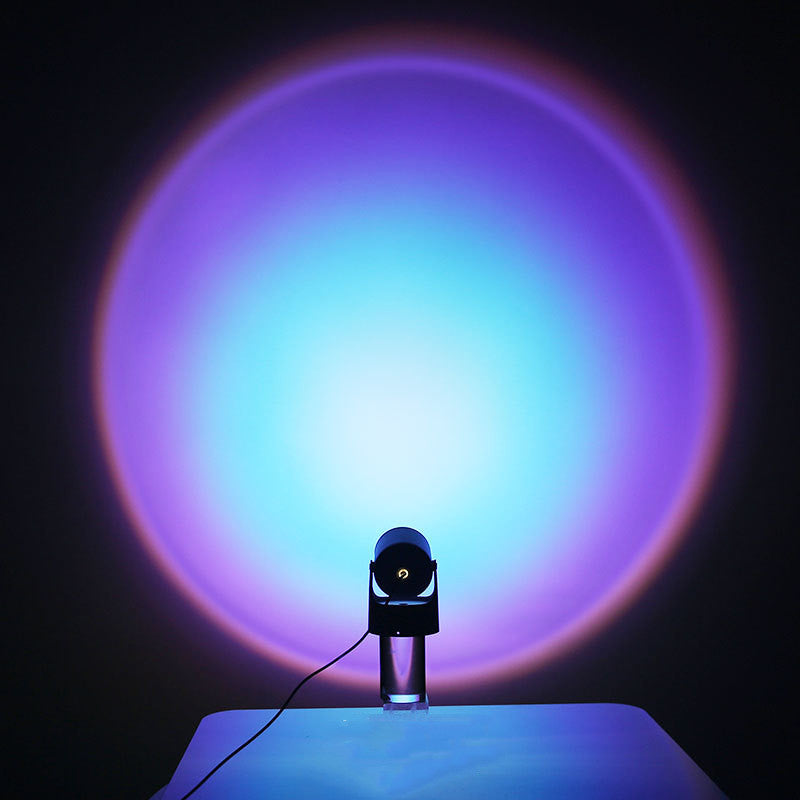 Creative Atmosphere Charging Sunset Projection Lamp
