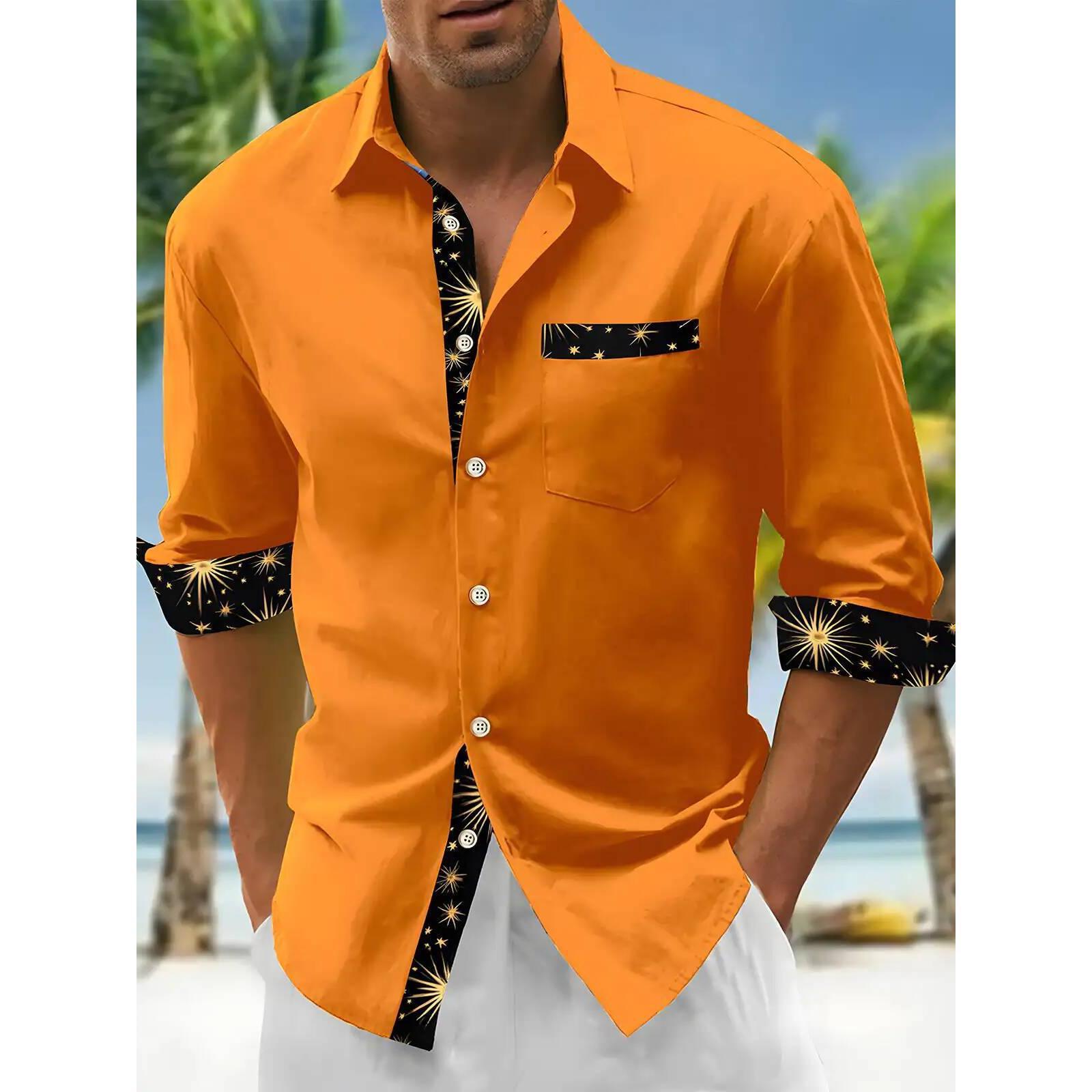 Mens Shirt With A Simple Relaxed Design