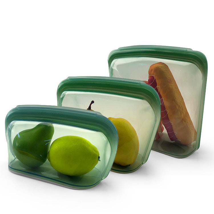 Reusable And Durable Silicone Storage Bag