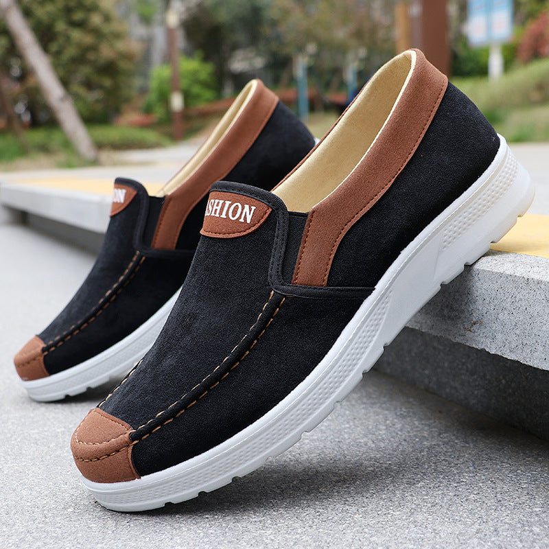 Mens Breathable Slip-on Casual Cloth Shoes
