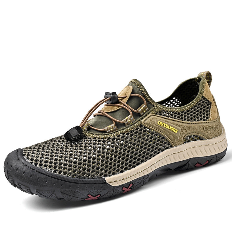 Mens Casual Shoes Summer Mesh Shoes Outdoor Footwear