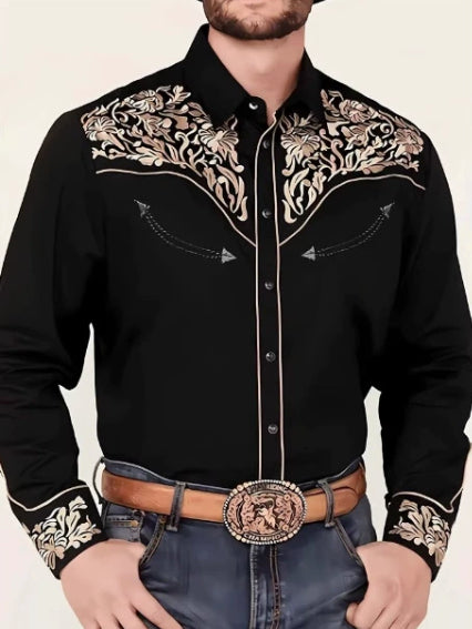 Mens Shirt With A Simple Relaxed Design