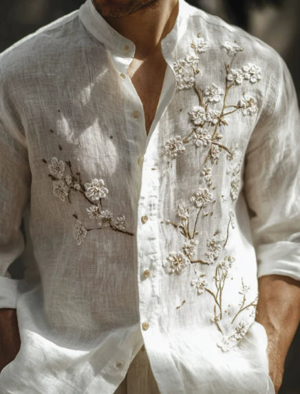 Mens Shirt With A Simple Relaxed Design