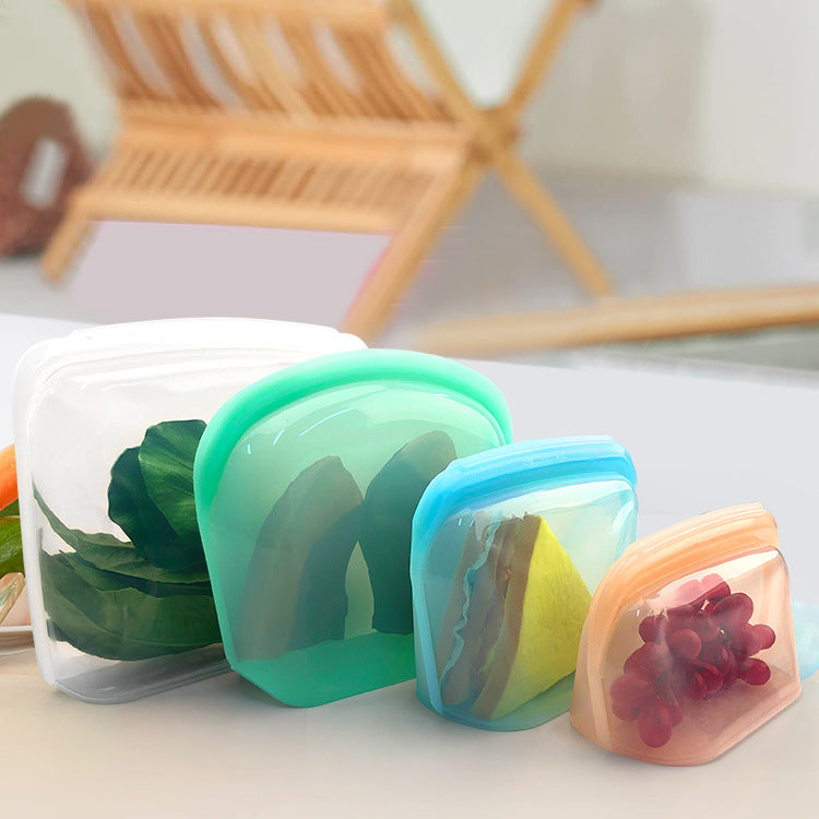Reusable And Durable Silicone Storage Bag